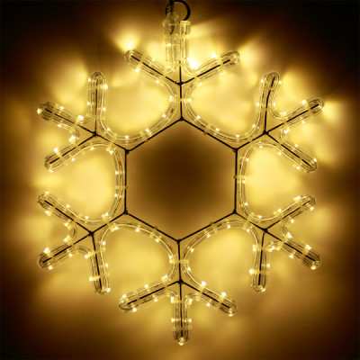 Фигура ARD-SNOWFLAKE-M7-450x375-126LED Warm (230V, 7.5W) (Ardecoled, IP65)