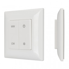 Панель SMART-P48-MIX-P-SUF (3V, 1 зона, Knob, 2.4G) (Arlight, Пластик)