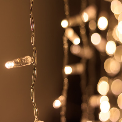 Светодиодная гирлянда ARD-CURTAIN-CLASSIC-2000x6000-CLEAR-1500LED Warm (230V, 60W) (Ardecoled, IP65)