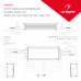 Блок питания ARPV-UH24150-PFC-DALI-PH (24V, 6.3A, 150W) (Arlight, IP67 Металл, 7 лет)