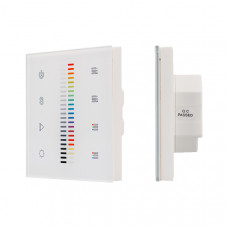 Панель Sens SR-2830C1-AC-RF-IN White (220V,RGB+DIM,4зоны) (arlight, IP20 Пластик, 3 года)