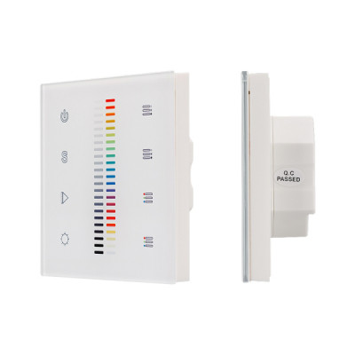 Панель Sens SR-2830C1-AC-RF-IN White (220V,RGB+DIM,4зоны) (arlight, IP20 Пластик, 3 года)