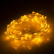 Светодиодная нить WR-5000-12V-Yellow (1608,100LED) (arlight, IP65)