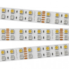 Светодиодная лента RT 2-5000 24V RGB-White 2x2 (5060, 720 LED, LUX) (arlight, 32 Вт/м, IP20)
