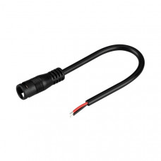Коннектор выводной DC-MONO-2PIN-L150-F (JACK 5.5, LOCK) (arlight, -)