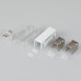 Коннектор питания ARL-MOONLIGHT-1712-CON-POWER-MID-WH (arlight, Пластик)