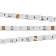 Светодиодная лента RT-B30-10mm 12V RGB (7.2 W/m, IP20, 5060, 5m) (arlight, Открытый)
