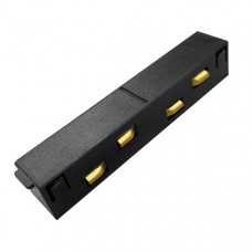 Коннектор прямой MAG-ORIENT-CON-I-POWER (BK) (Arlight, IP20 Пластик, 3 года)