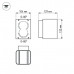Светильник LGD-Wall-Vario-J2R-12W Warm White (Arlight, IP54 Металл, 3 года)