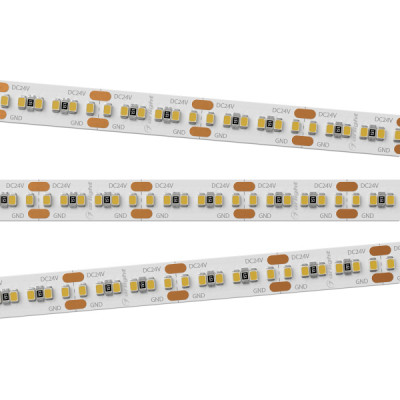 Светодиодная лента MICROLED-M300-8mm 24V White6000 (8 W/m, IP20, 2216, 5m) (arlight, Открытый)